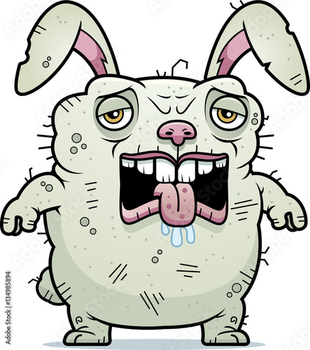 Tired Ugly Bunny