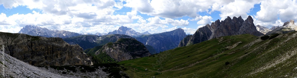 Sextener Dolomiten Panorama
