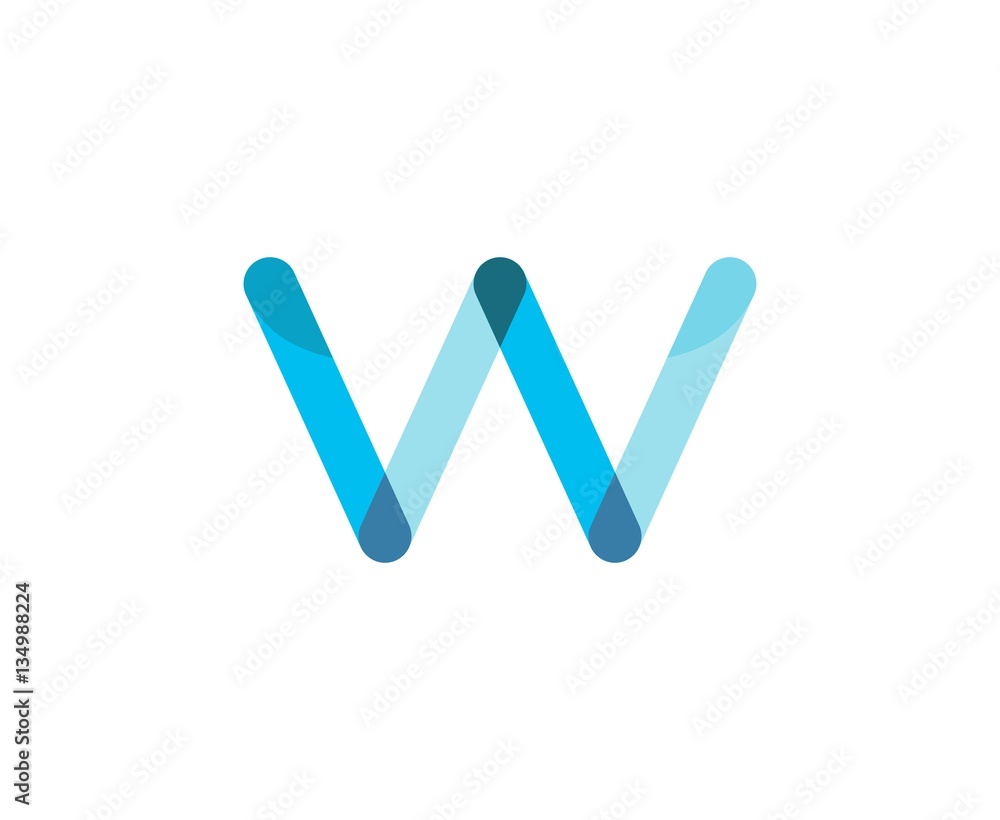 W logo letter W logo letter