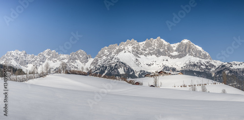 Winter landscape in Austria