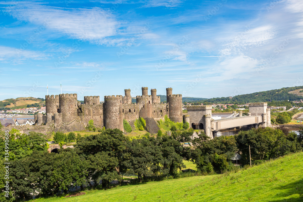 Conwy Castle in Wales