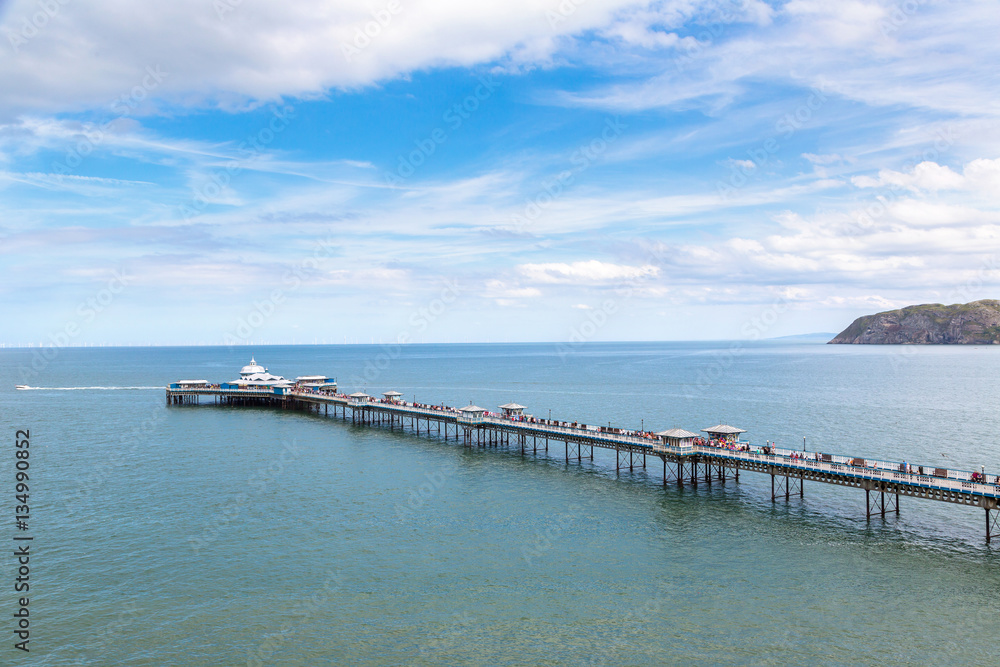 Llandudno Pier in Wales