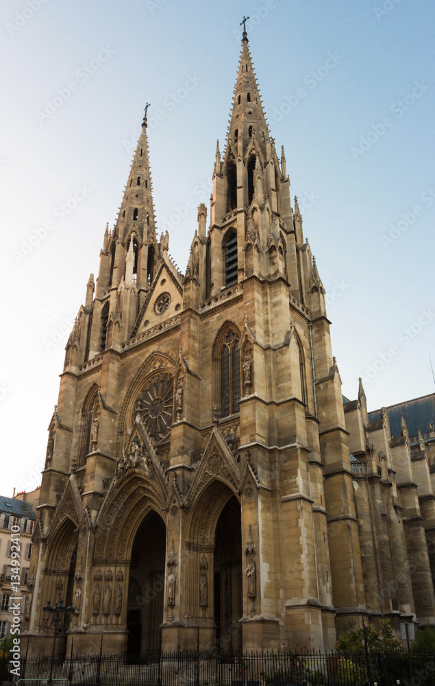 The Basilica of Saint Clotilde ,Paris, France.
