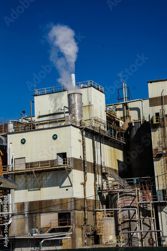 Pulp and paper mill, photo