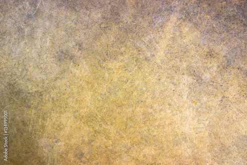 Wallpaper Mural Bronze metal background closeup, matte texture with a golden hue Torontodigital.ca