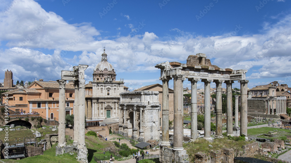 Roman Forum panorama