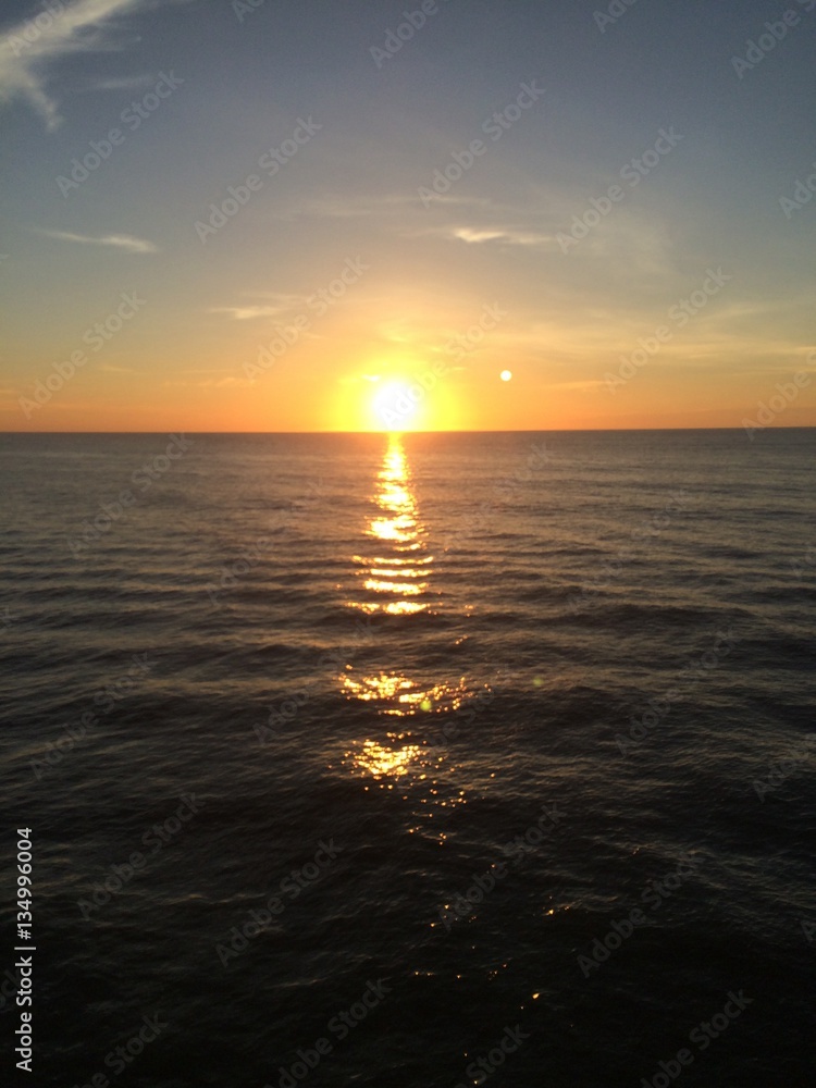 Sunset Cocoa Beach Florida Sunset Cocoa Beach Florida