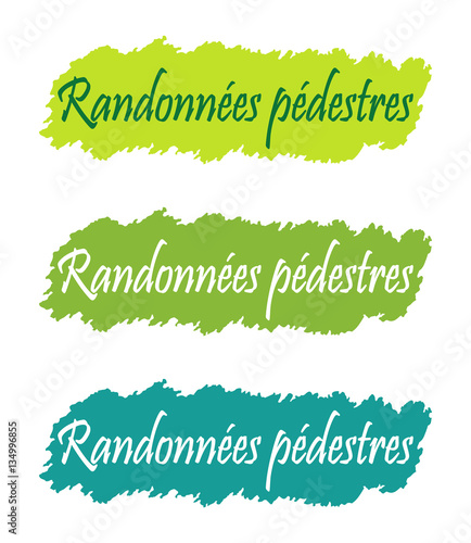 Logo randonnées pédestres.