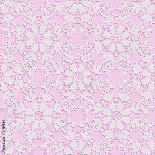 victorian floral seamless pattern