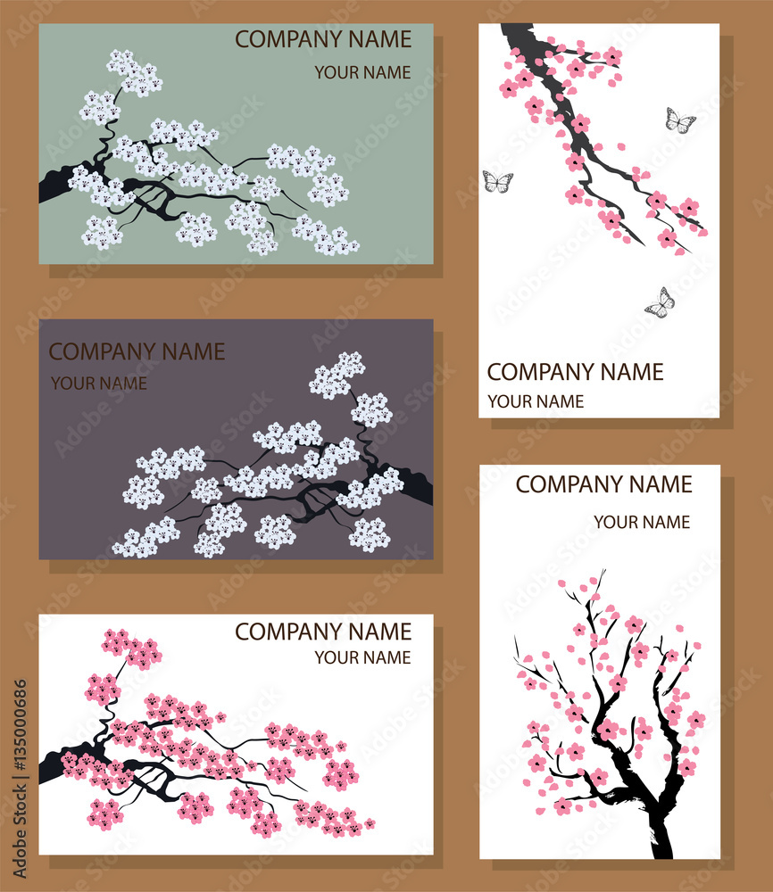 Vector Business Cards Stock Vector | Adobe Stock