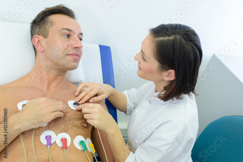 Wallpaper Mural in the hospital for tests Torontodigital.ca