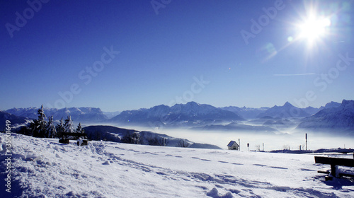 Bergpanorama im Winter © stephie0108