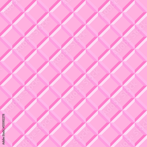 Seamless pattern pink tiles