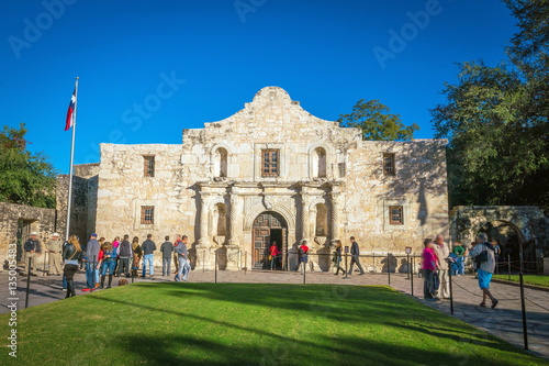 The Alamo Mission in San Antonio, Texas