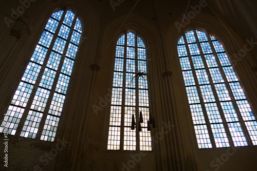 Kirchenfenster in St. Katharinen  Hamburg