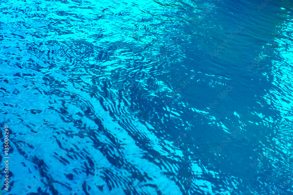 The water in the pool