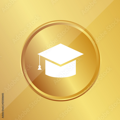 Goldene Medaille - Doktorhut