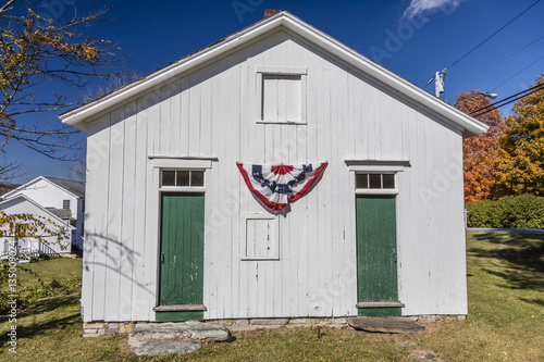 October 18, 2016 - Beebe Hill One Room School house, Town of Canaan, CT photo