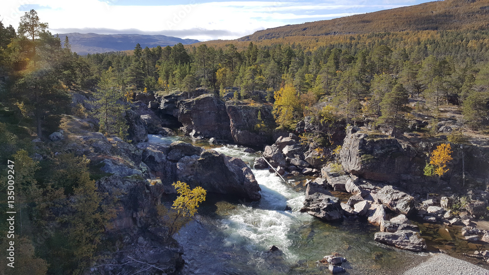 River in Ovre Dividal National Park Stock Photo | Adobe Stock