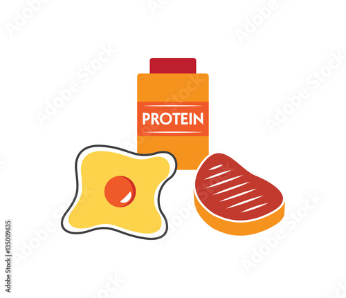 Protein Concept Illustration