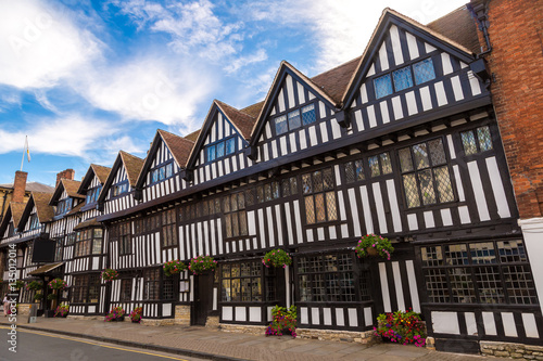 Half-timbered house in Stratford upon Avon photo