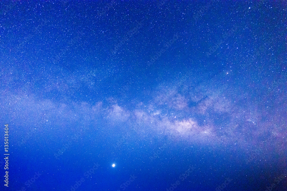 Obraz premium Milky way galaxy
