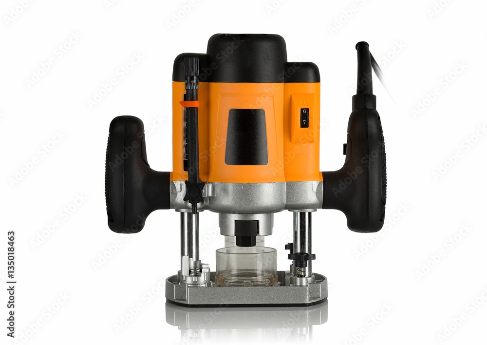 Fototapeta premium electric router for woodworking