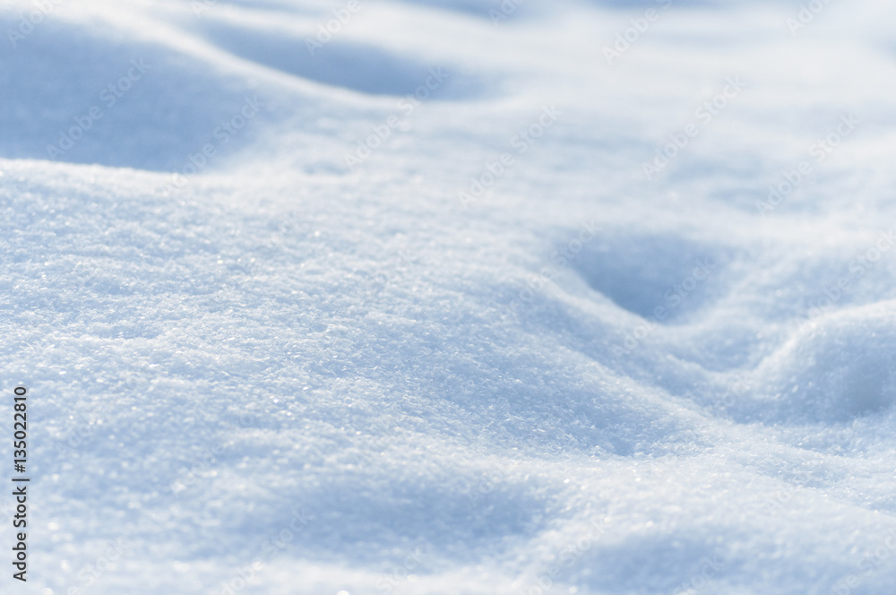Winter background. The texture of the snow Winter background. The texture of the snow