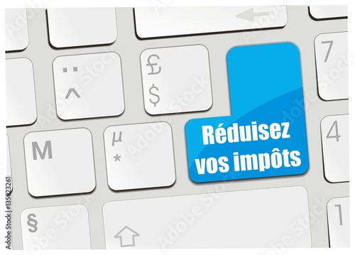 clavier réduisez vos impôts