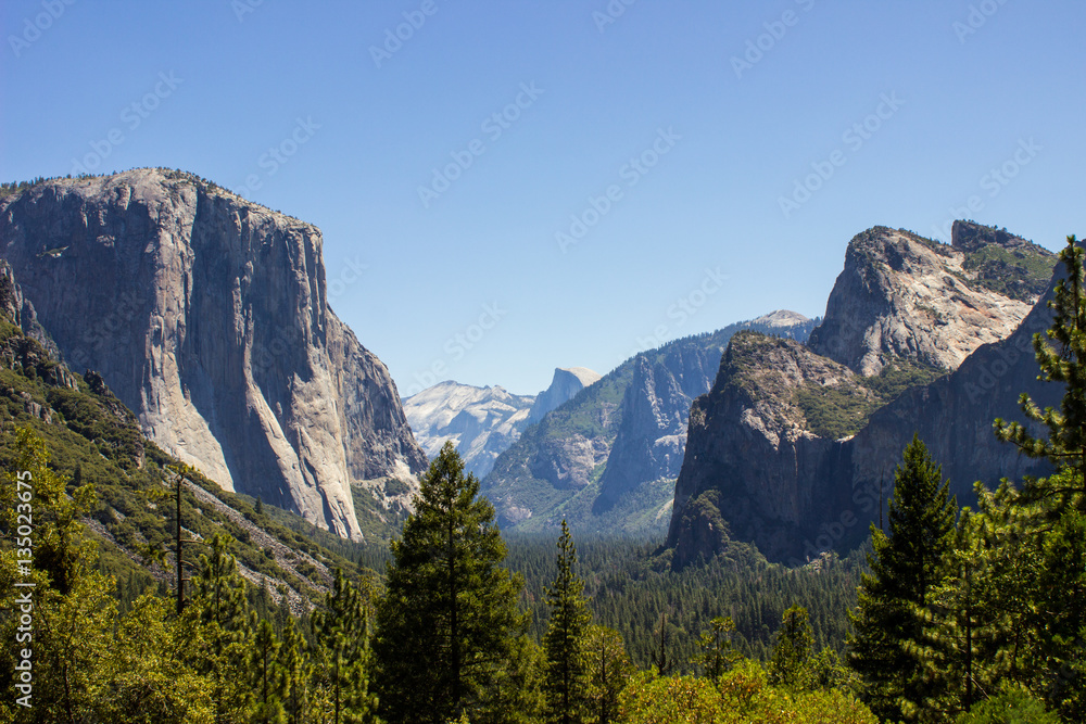 Yosemite Valley, Tunnel View Yosemite Valley, Tunnel View