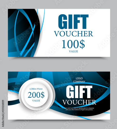 Gift company voucher template