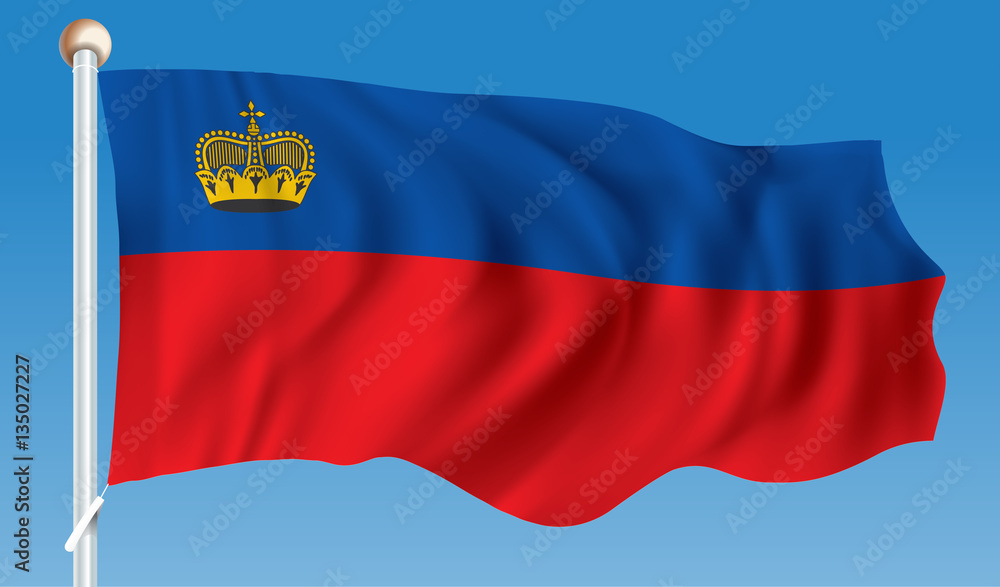 Flag of Liechtenstein