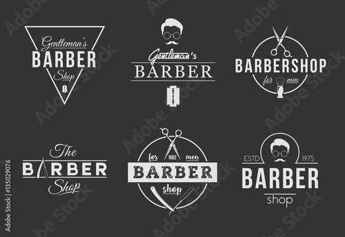 Barbershop Black and White