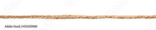 Foto Line of a linen rope string