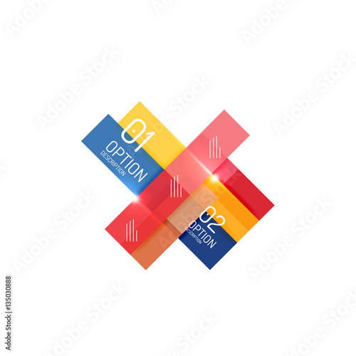Free Download Abstract vector business geometric infographics - GFXLoad