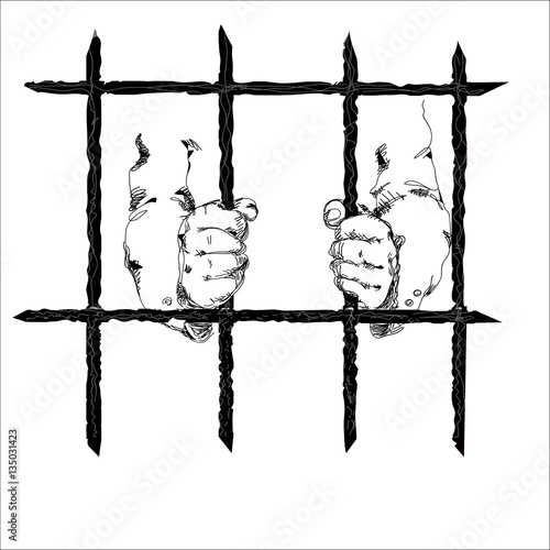 Hands Behind Bars