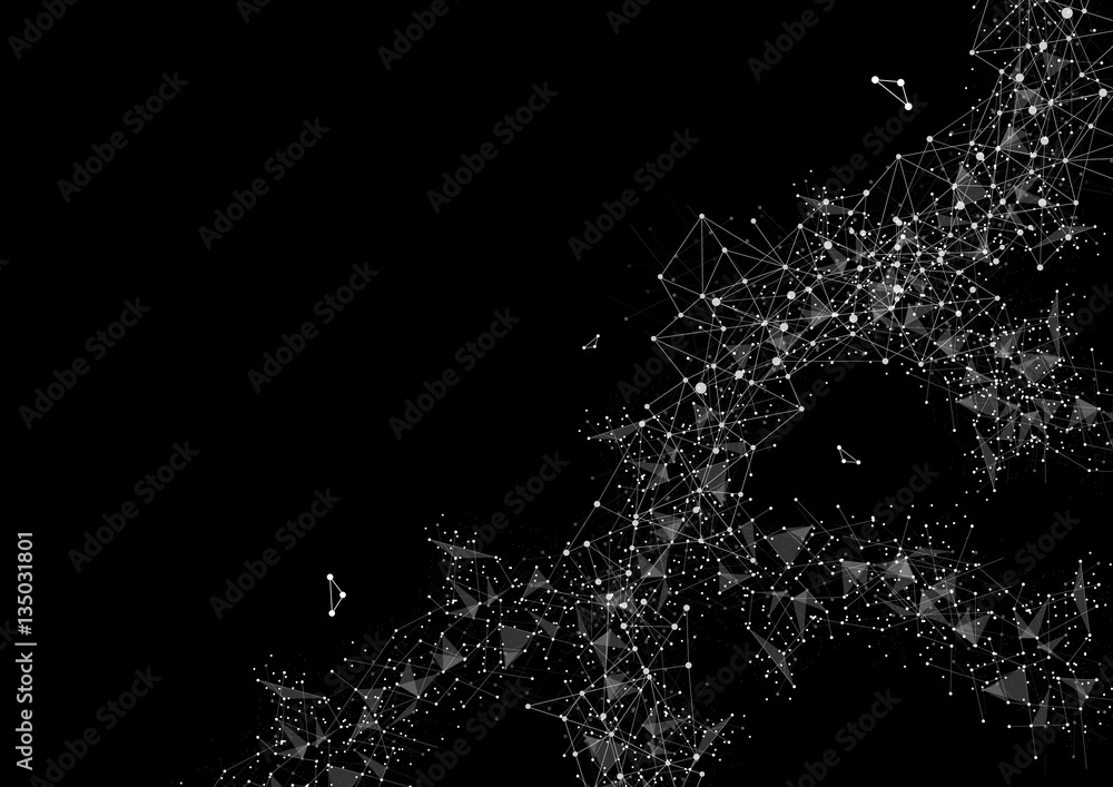 Obraz premium Abstract technology background