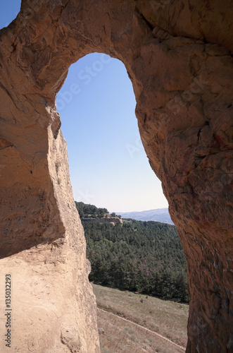 Mountain "Ring" attraction "of the Caucasian Mineral Waters." Stavropol Territory. Russian Federation.