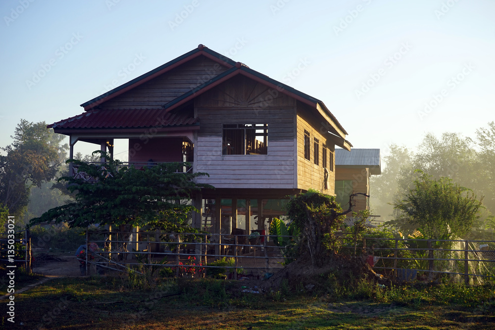 Traditional wooden house