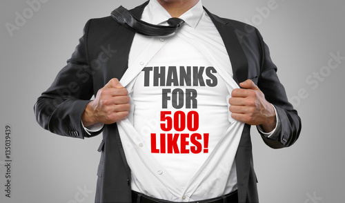 Thanks for 500 Likes photo