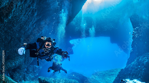 Diving Gozo Malta © Wojciech