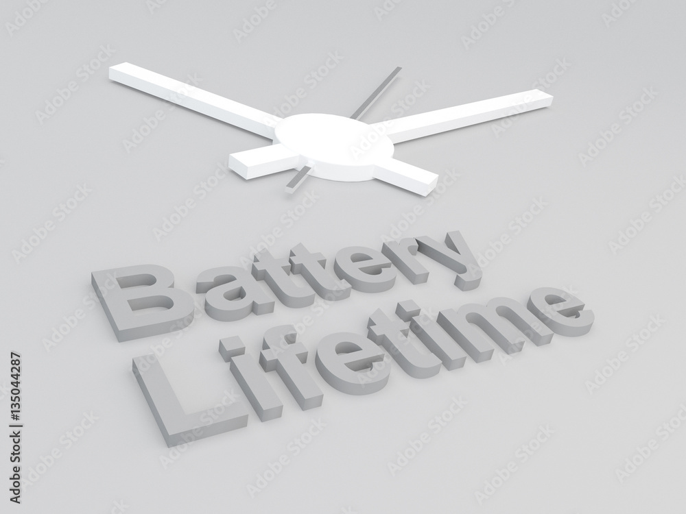 Battery Lifetime concept