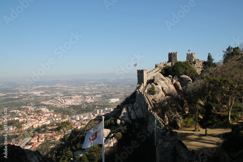 Castelo dos Mouros en Sintra, Lisboa photo
