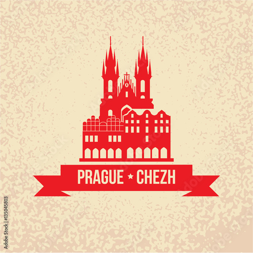 The Church of Mother of God before Tyn The symbol of Prague, Che