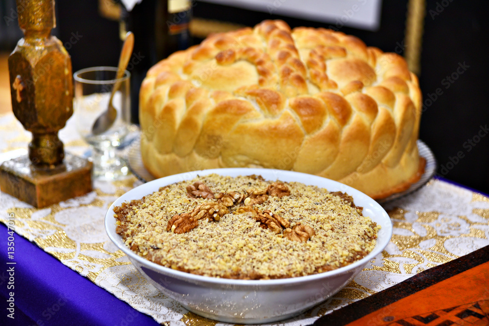 Domestic Orthodox cake to old customs Domestic Orthodox cake to old customs