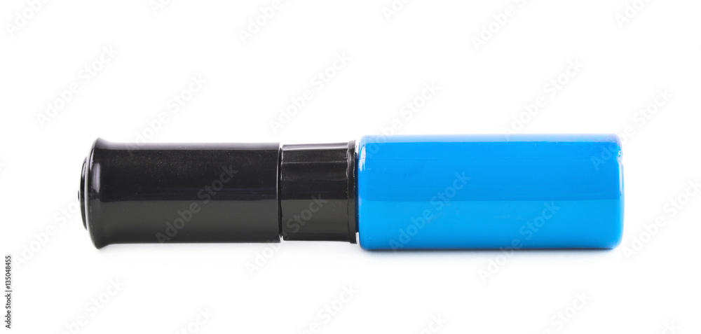 Fototapeta premium Bottle of nail polish isolated