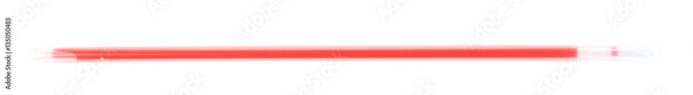 Single glow stick isolated Single glow stick isolated