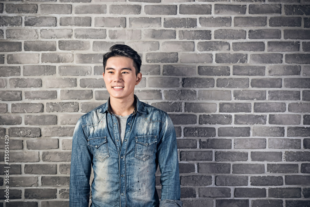 Asian young man Asian young man
