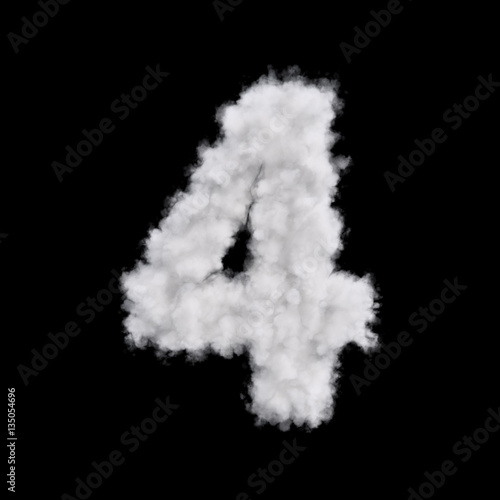 Cloud letter R