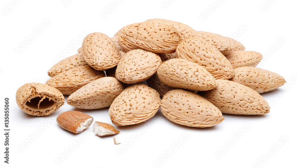 Almond nut isolated Almond nut isolated